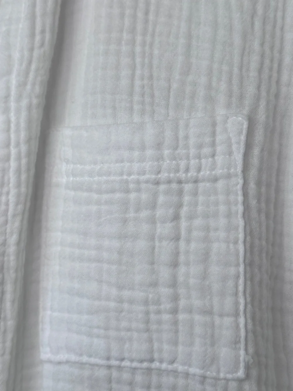 J. Crew Factory Double-gauze Button-up Long Sleeve Shirt, Size Medium - Picture 8 of 9